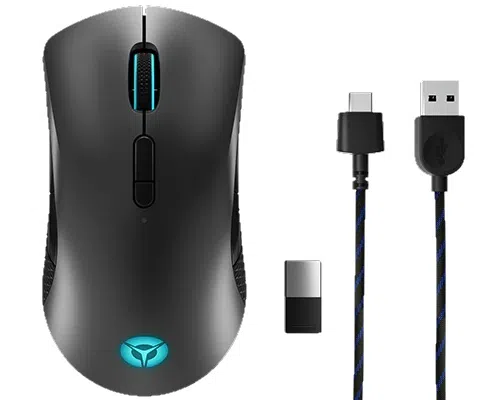 Игровая мышь Lenovo M600, Чёрный/Серый 6