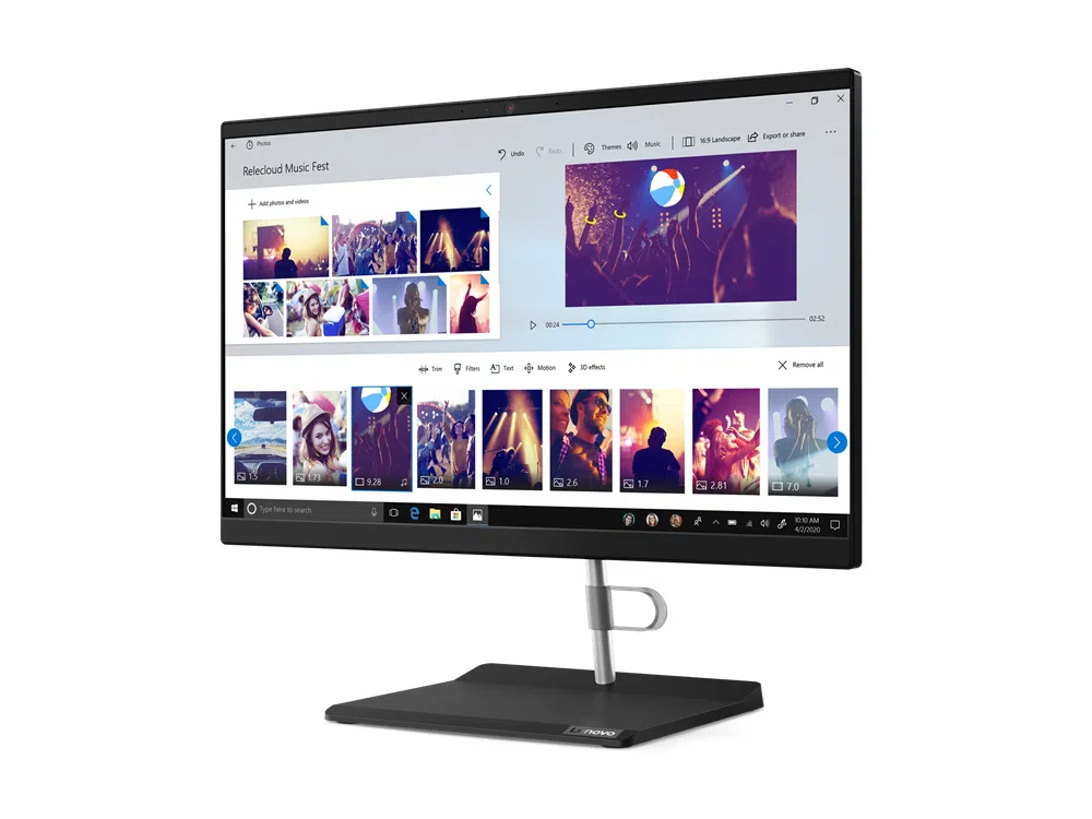 Computer All-in-One Lenovo V30a 22IML, 21,5", Intel Core i3-1005G1, 8GB/256GB, Fără SO, Negru 5