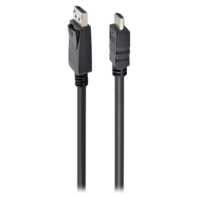 Кабель Cablexpert CC-DP-HDMI-1M, DisplayPort to HDMI, 1 м, Черный
