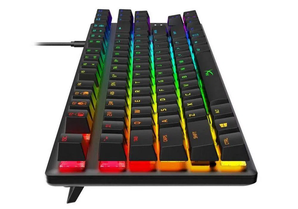 Gaming Keyboard HyperX Alloy Origins Core, Mechanical, TLK, Steel frame, MX Blue, RGB, USB 2
