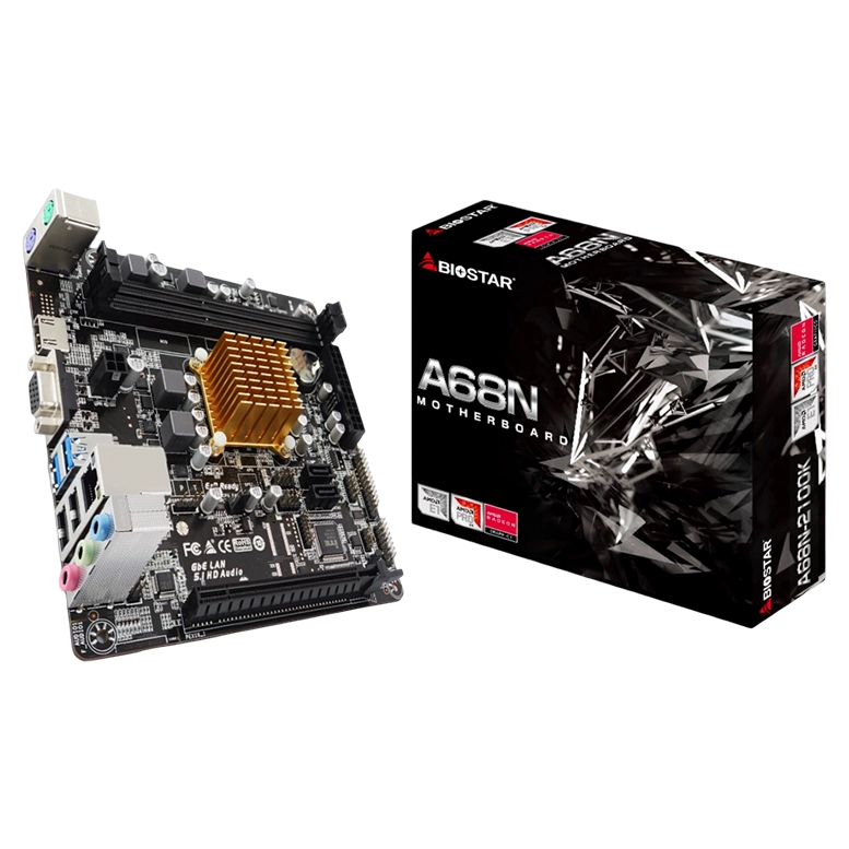 Материнская плата Biostar A68N-2100K mini-ITX