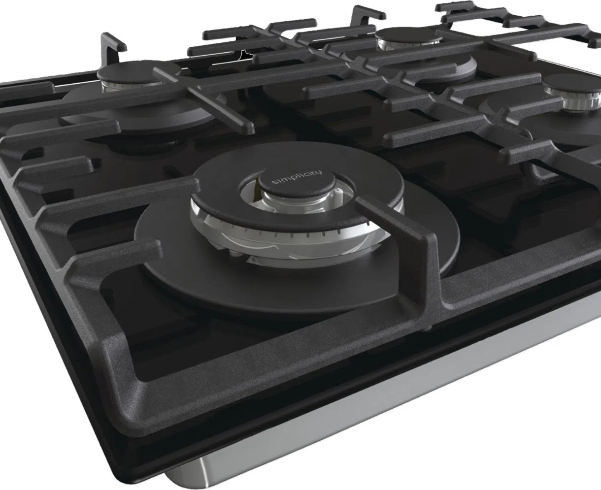 Plită incorporabilă cu gaz Gorenje GKTW642SYB 3
