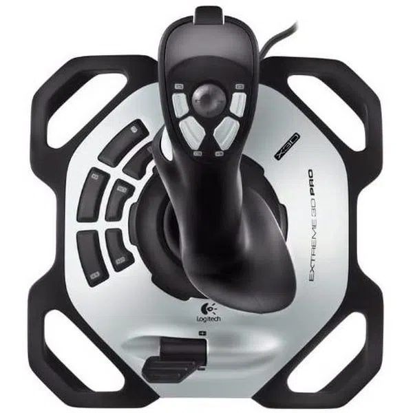 Игровой джойстик Logitech Extreme 3D Pro, Серебристый 3