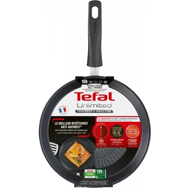 Блинная сковорода Tefal G2553872, 25cm, Чёрный 2