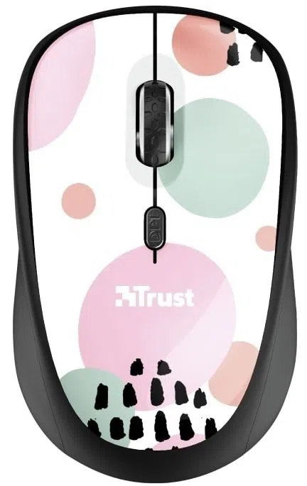 Компьютерная мышь Trust Yvi Pink (24441) 2