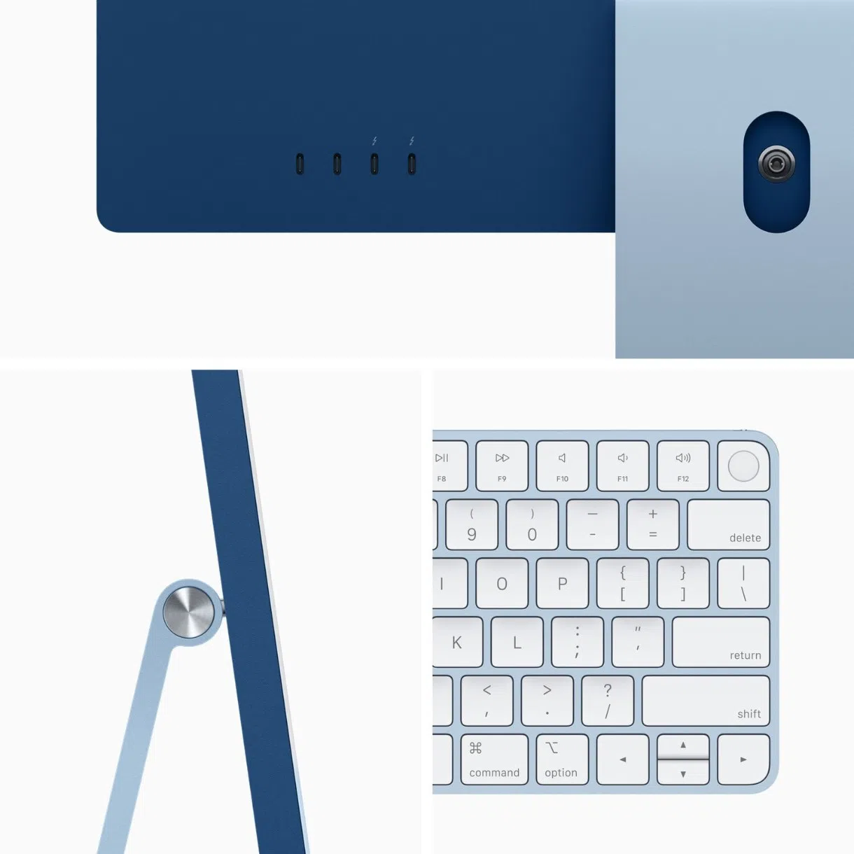 Моноблок Apple iMac Z12W001B4 Blue 4