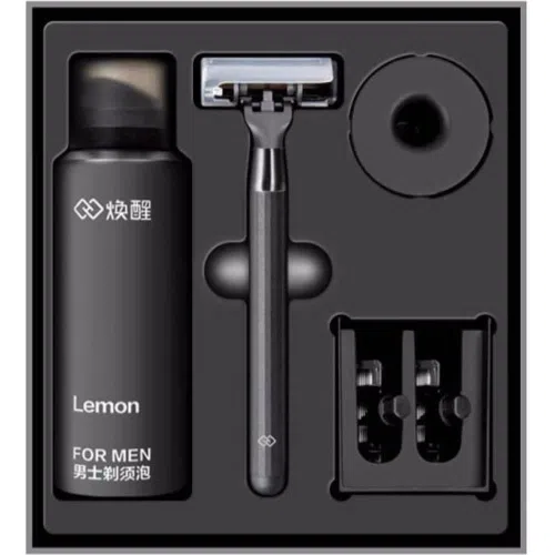 Набор для бритья 3 в 1 Lemon Razor, Черный