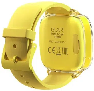 Детские умные часы Elari KidPhone Fresh Yellow 4