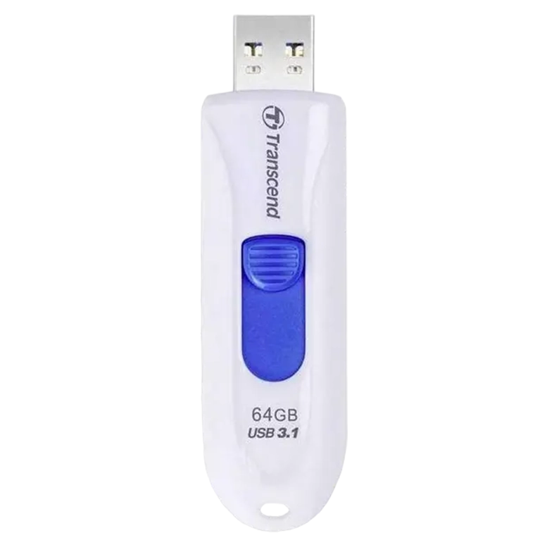 Флеш-накопитель Transcend JetFlash 790, 64Гб, Белый