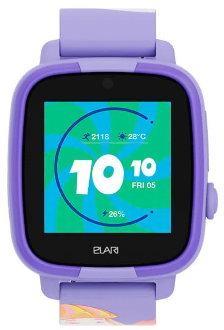 Детские умные часы Elari FixiTime Fun Puprle