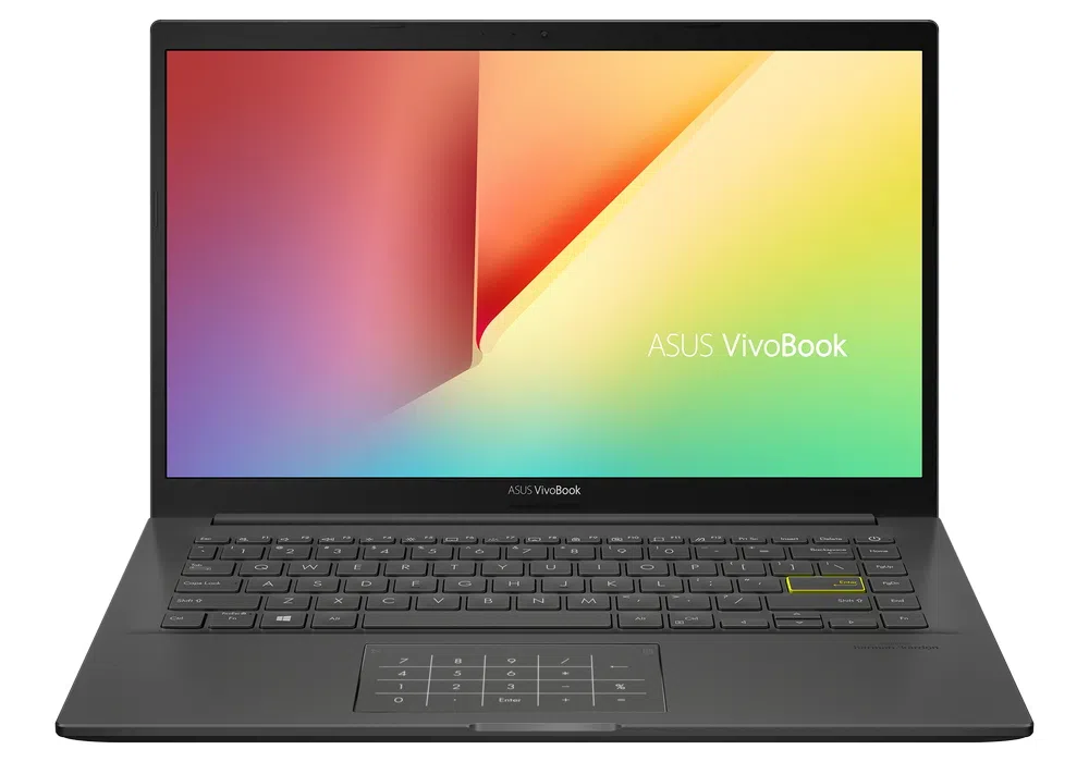 Laptop 14" ASUS K413EA, Indie Black, Intel Core i5-1135G7, 8GB/256GB, Fără SO