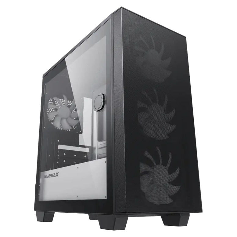 Корпус для ПК GameMax AERO MINI ECO Mini-Tower, Черный