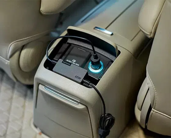 Автомобильная зарядка Lenovo 65W USB-C DC Travel (40AK0065WW) 3