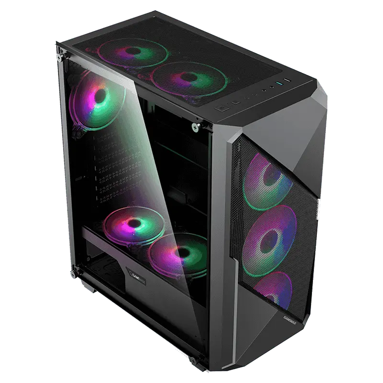 Корпус для ПК Gamemax REVOLT Mid-Tower, Черный 3