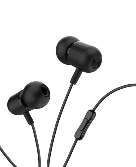 Căști pentru telefoane mobile XO EP5, Cu fir, Negru