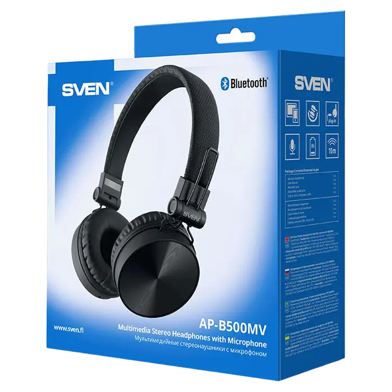 Наушники Sven AP-B500MV, Black 8