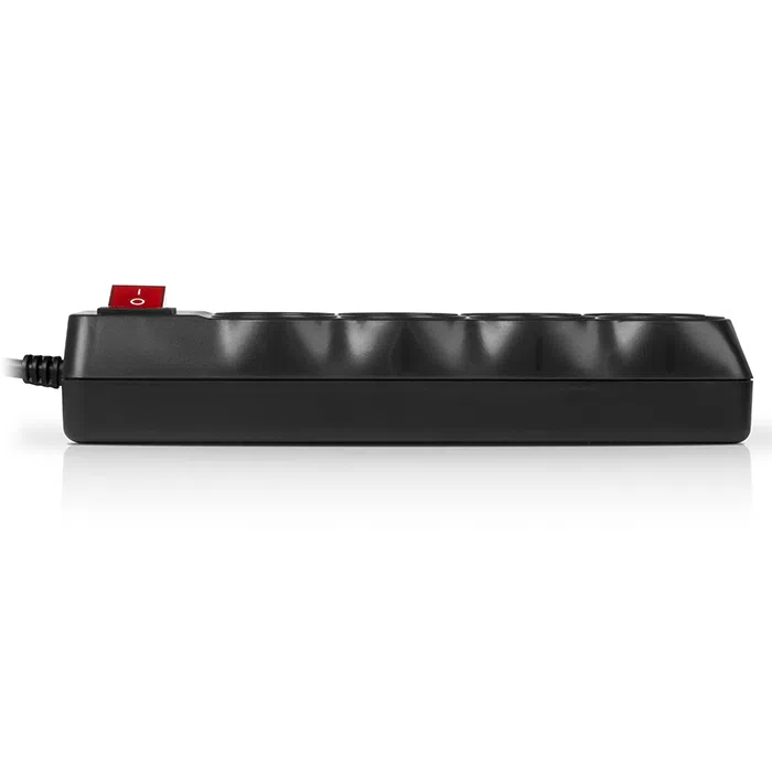 Surge Protector 8 Sockets, 3.0m, Sven "SF-08-16", Black, flame-retardant material 3