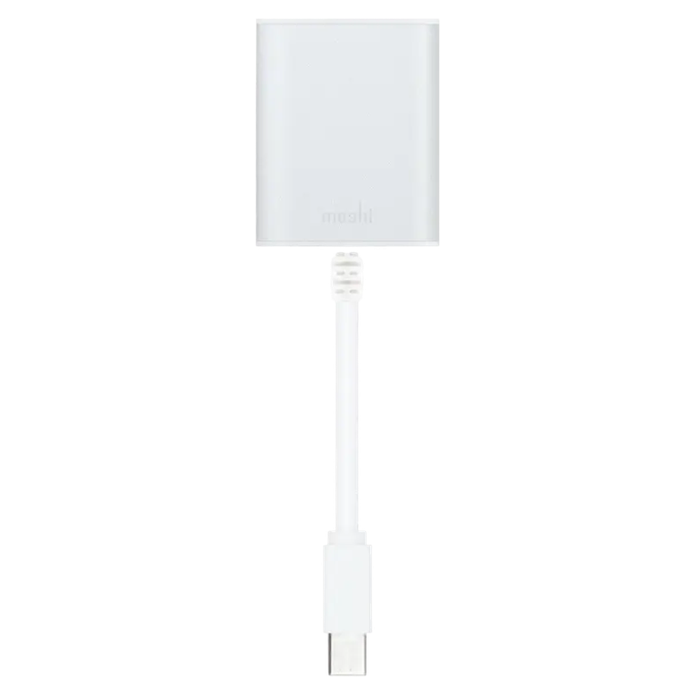 Adapter MOSHI MiniDP M to VGA F, White 2
