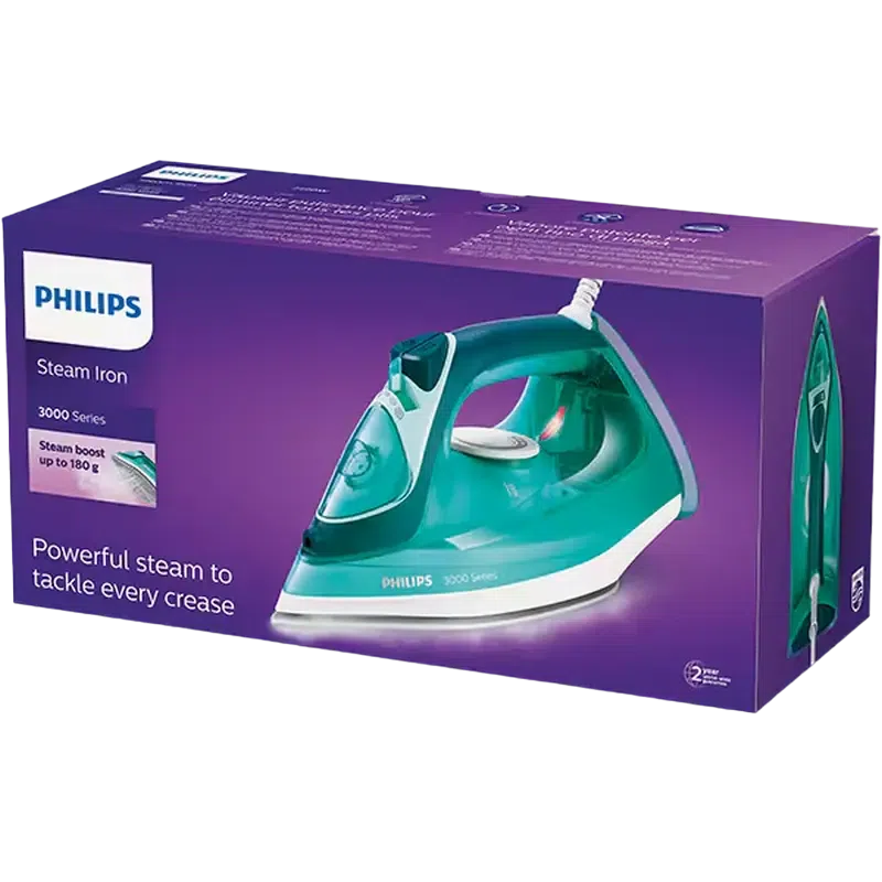 Утюг Philips 3000 series, Зелёный 5