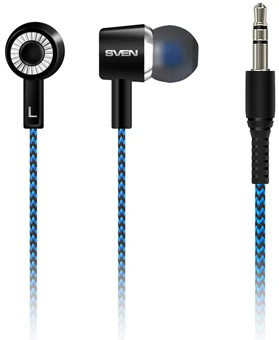 Наушники Sven E-106 Black/Blue 2