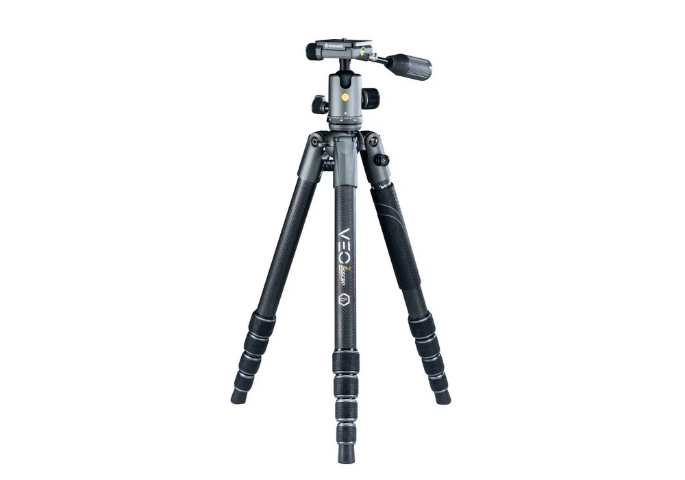 Trepied/Monopod Vanguard VEO2X 265CBP, Cap video/Cap trepied de minge, Negru