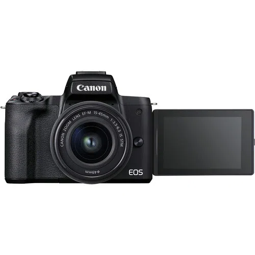 Mirrorless Camera CANON EOS M50 Mark II + 15-45 f/3.5-6.3 IS STM Black (4728C043) 7