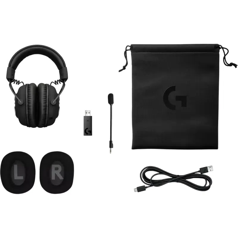 Căşti Logitech G Pro X Wireless, Black 3