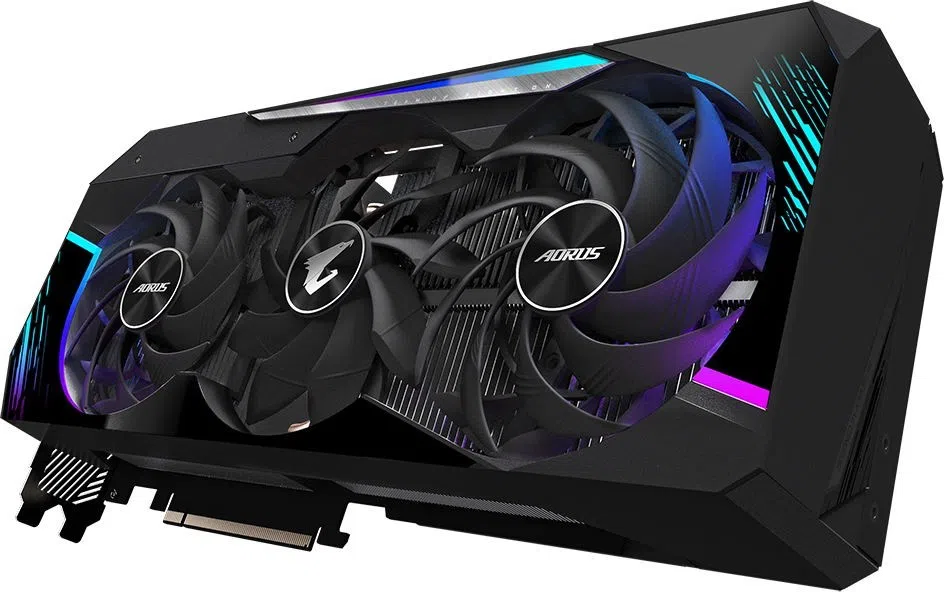 Видеокарта Gigabyte GeForce RTX3080 12Gb GDDR6X Aorus Master (GV-N3080AORUS M-12GD) 2