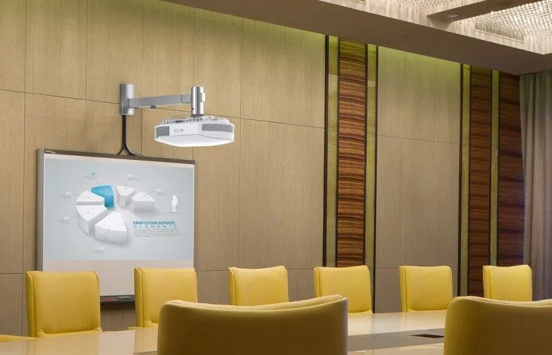 Projector Wall Mount Reflecta Vesta 120RA, Short-Throw (800~1200mm), Tilt/Rotate ±15°, Max.Load 10kg 3