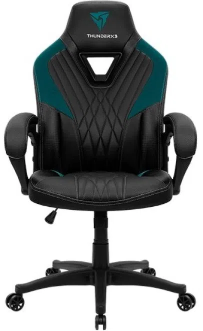 Геймерское кресло ThunderX3 DC1 Black/Cyan