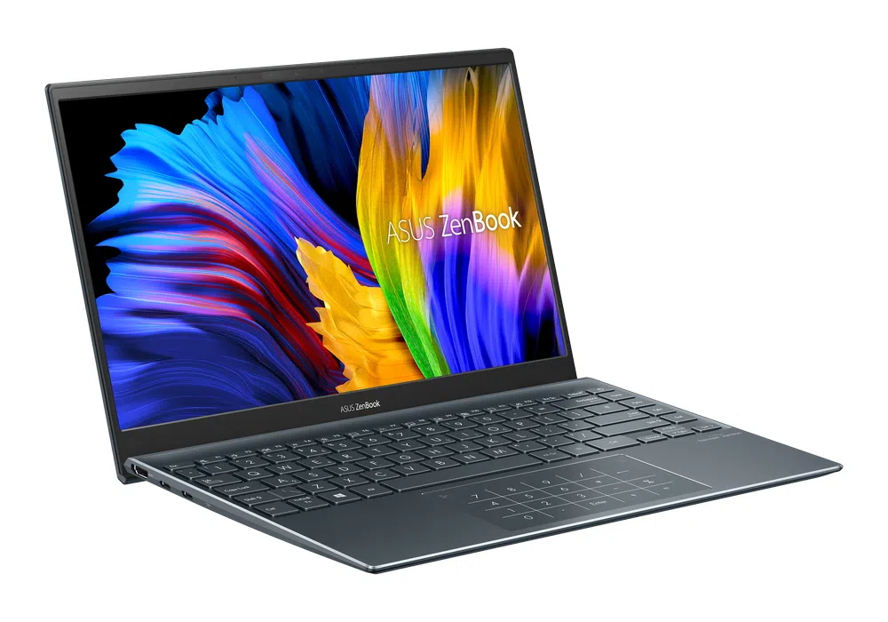 Ноутбук 14" ASUS Zenbook UM425QA, Pine Grey, AMD Ryzen 5 5600H, 16ГБ/512Гб, Без ОС 4