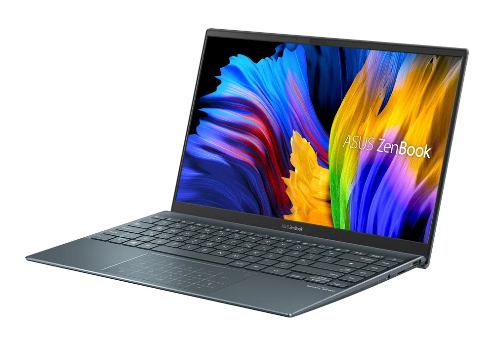 Ноутбук 14" ASUS Zenbook UM425QA, Pine Grey, AMD Ryzen 5 5600H, 16ГБ/512Гб, Без ОС 3