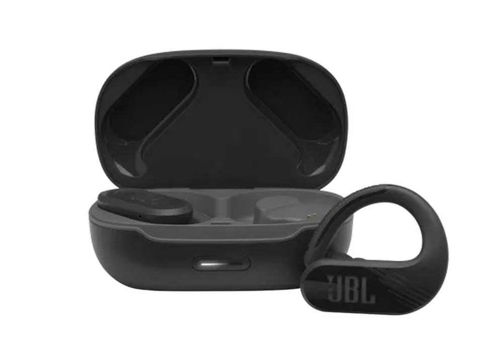 Căști pentru telefoane mobile JBL Endurance Peak II, Fără fir, Negru