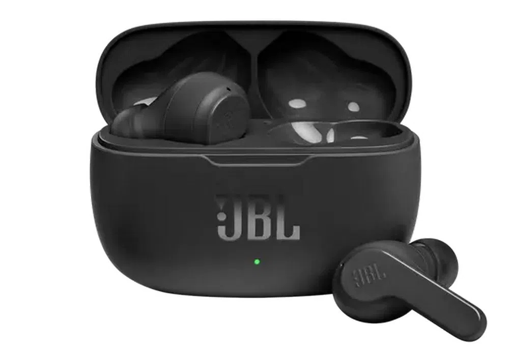 Căști pentru telefoane mobile JBL Wave 200TWS, Fără fir, Negru