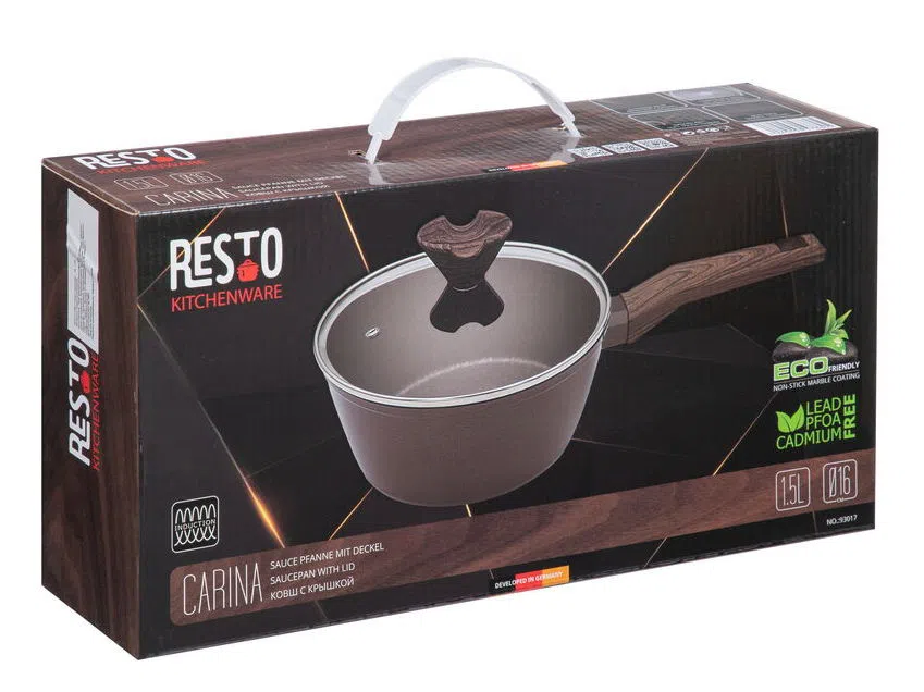 Ковш RESTO 93017, 1,5л, Коричневый 2