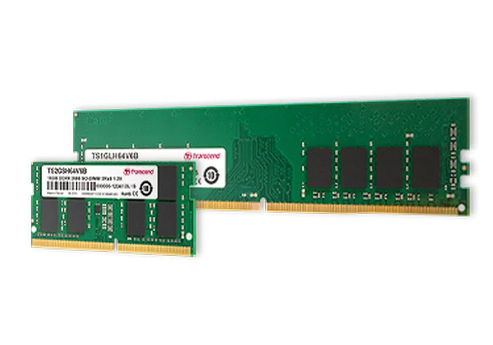 .8GB DDR4- 3200MHz Transcend PC25600, CL22, 288pin DIMM 1.2V 2