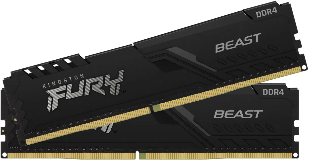 Оперативная память Kingston Fury Beast, DDR4 SDRAM, 3600 МГц, 64ГБ 2