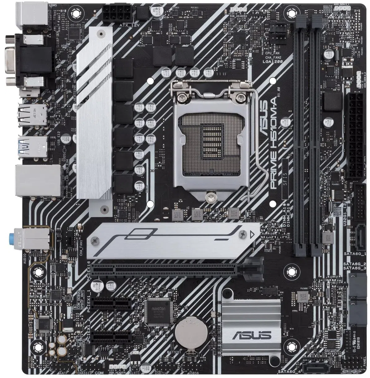Материнская плата Asus Prime H510M-A 4