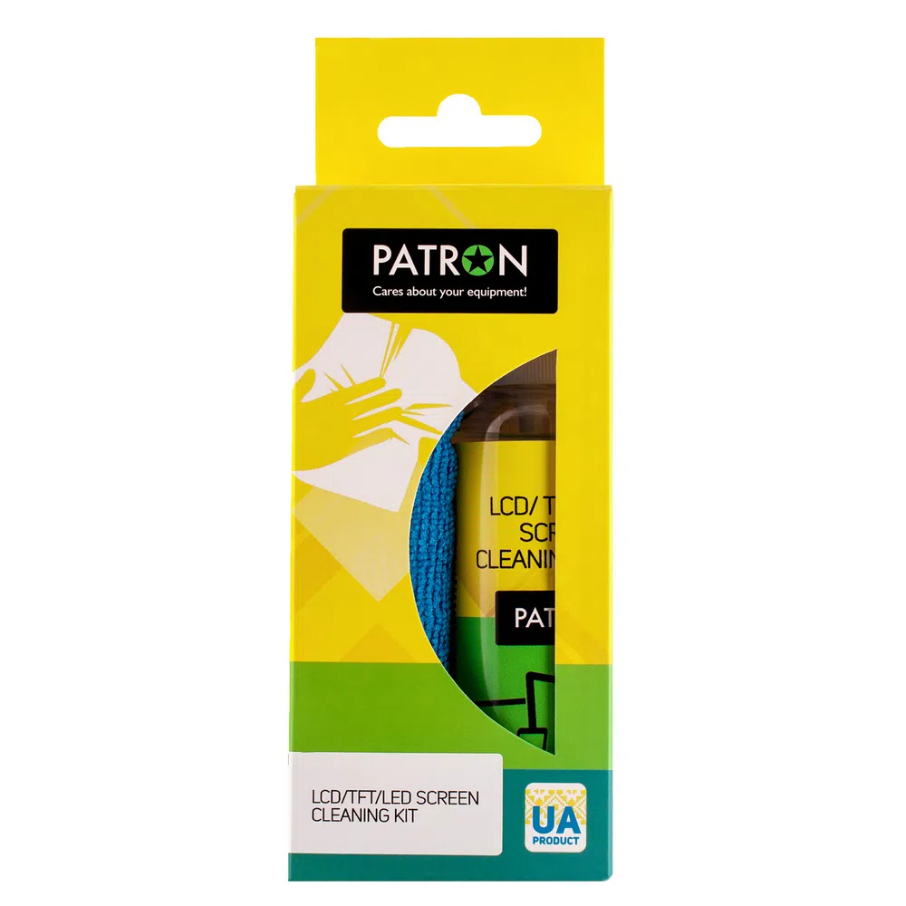 Набор для очистки Patron F3-017, для ЖК/Светодиодных экранов 4