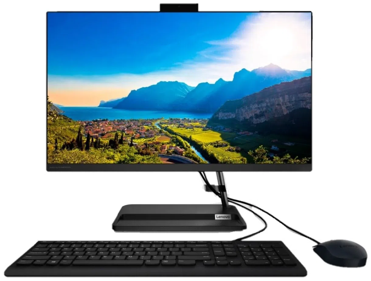 Sistem Desktop Lenovo IdeaCentre 3 24ITL6 Black (i5-1135G7 16Gb 512Gb)