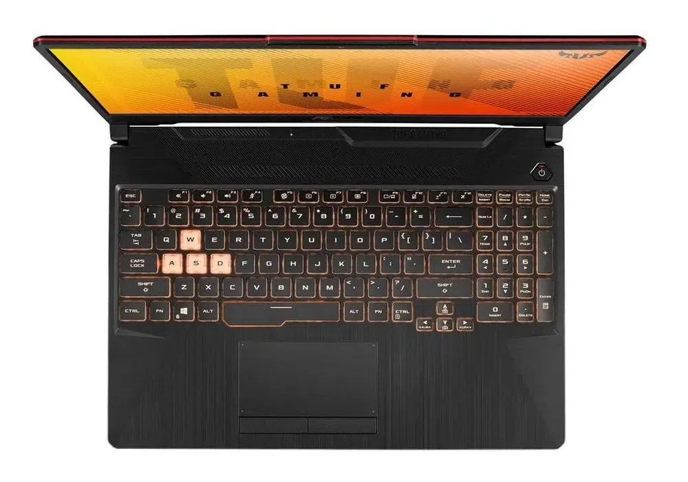 Laptop Gaming 15,6" ASUS TUF Gaming F15 FX506LH, Bonfire Black, Intel Core i5-10300H, 8GB/512GB, Fără SO 5