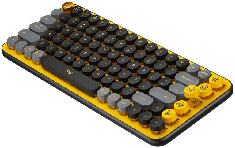 Tastatură Logitech POP Keys Blast/Yellow (920-010716) 2