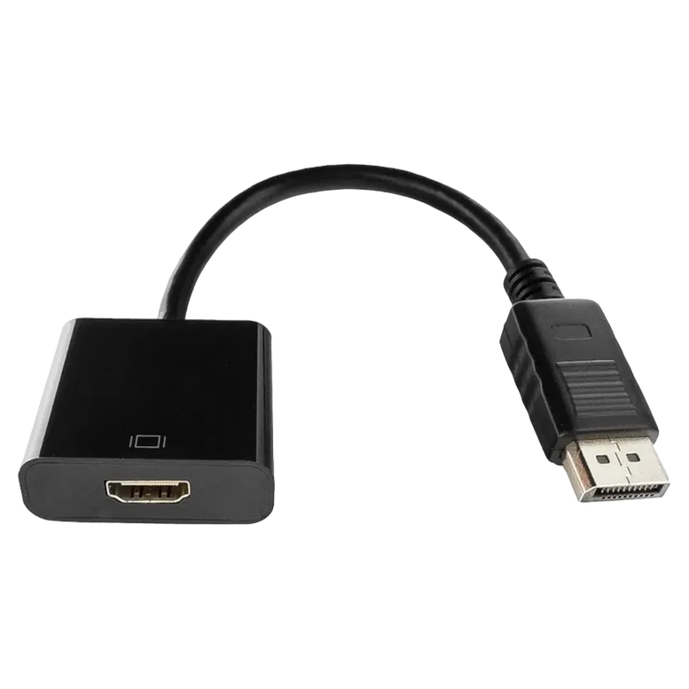 Адаптер Cablexpert A-DPM-HDMIF-002, DisplayPort to HDMI, Черный 3