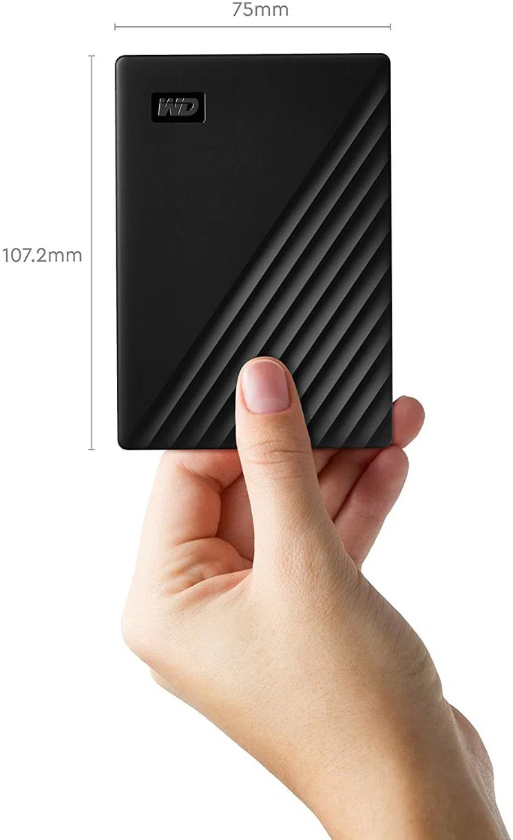 Внешний жесткий диск Western Digital My Passport Ultra 1Tb Blak (WDBYVG0010BBK-WESN) 2