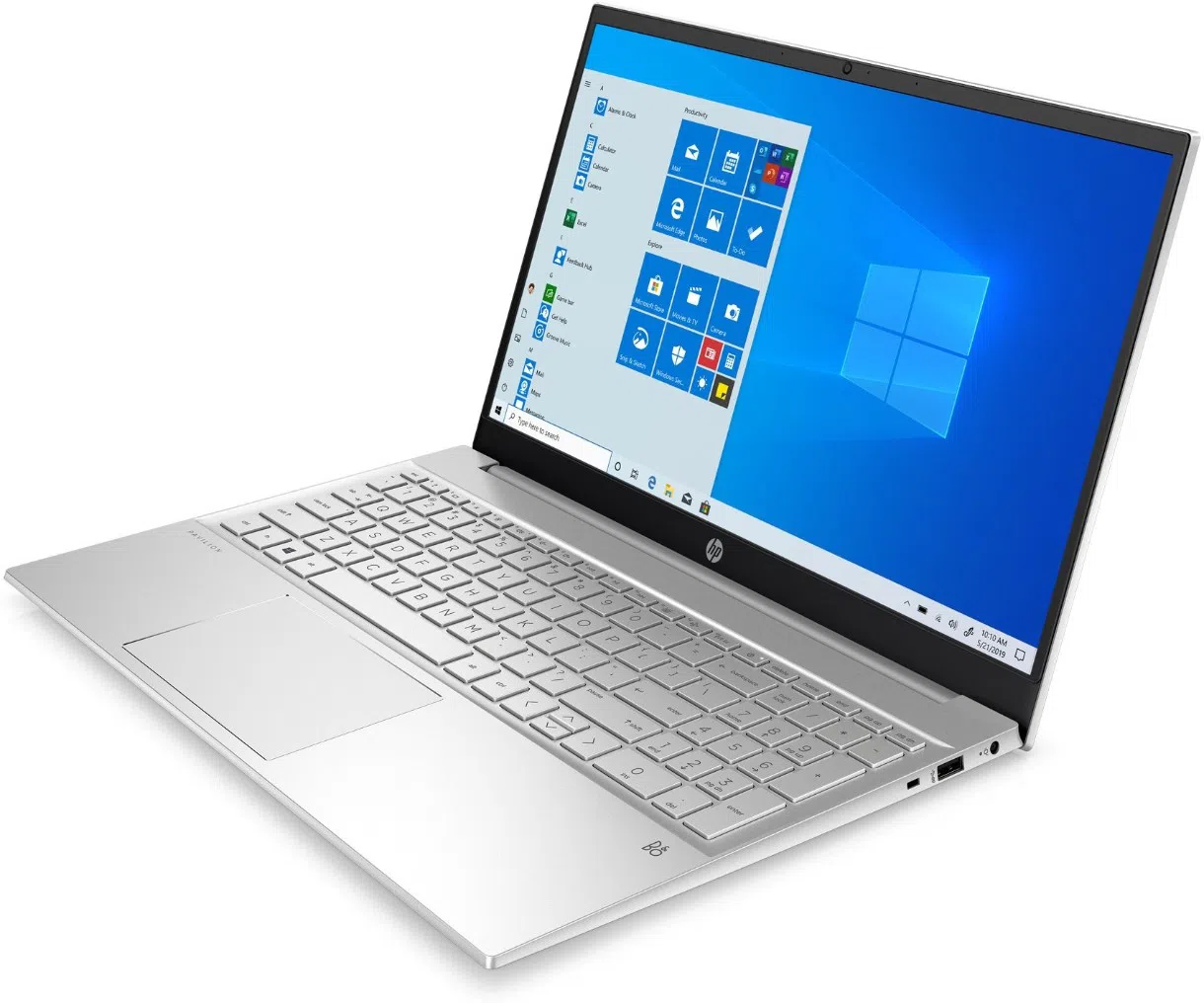 Ноутбук Hp Pavilion 15 Natural Silver (4C8P0EA) 3