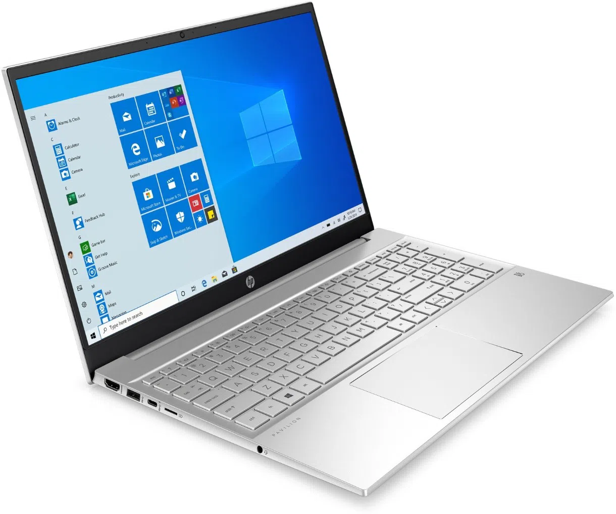 Ноутбук Hp Pavilion 15 Natural Silver (4C8P0EA) 2