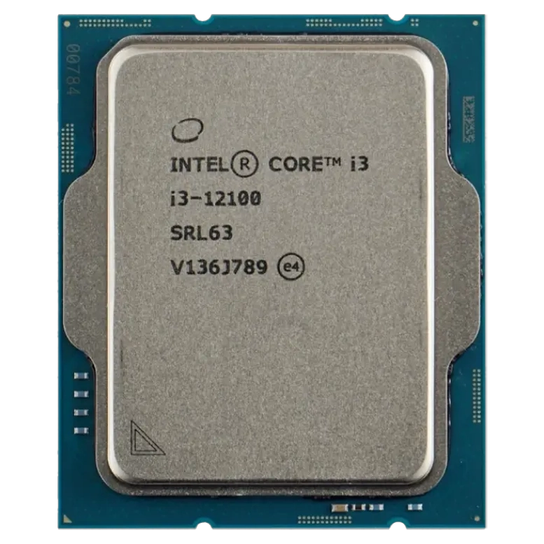 Процессор Intel Core i3-12100 Tray, Silver