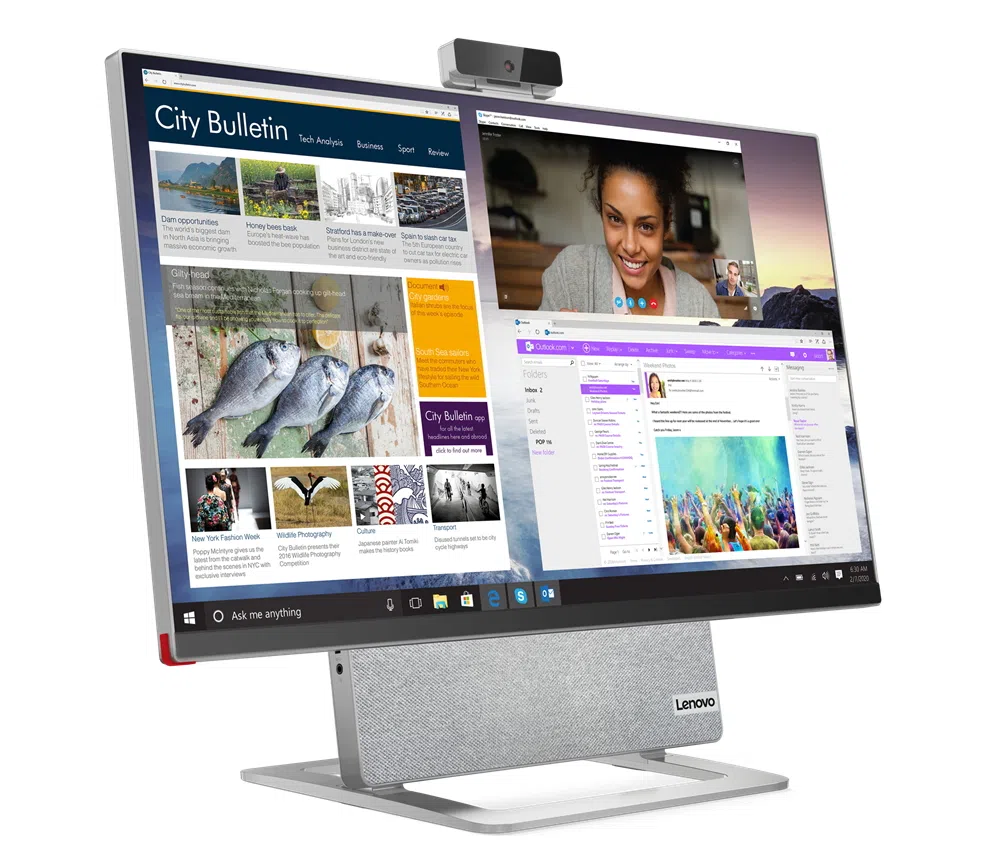 Lenovo AIO YOGA 7 27ACH6 (27" UHD IPS Ryzen 7 5800H 3.2-4.4GHz, 32GB, 1TB SSD+2TB HDD, No OS) 2