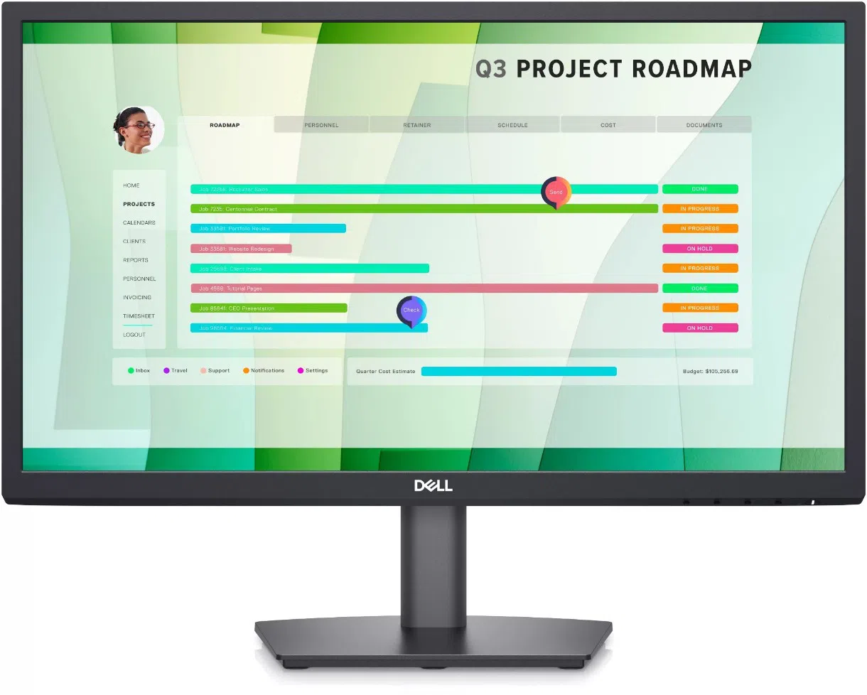 Монитор Dell E2223HN Black