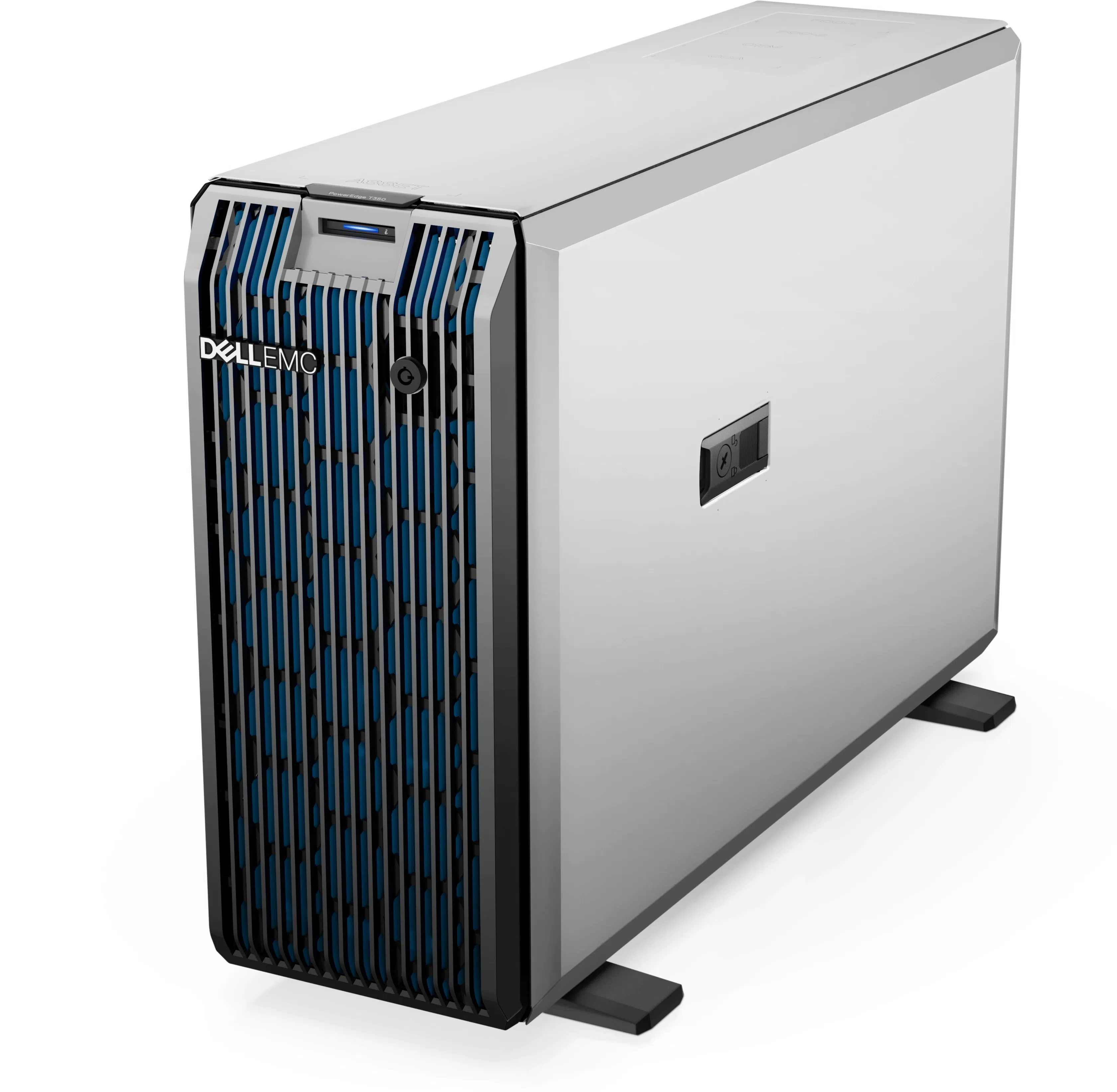 Dell PowerEdge T350 Tower, 1 x Intel Xeon E-2378G (2.6GHz, 16M, 8C/16T, 65W), 2x16GB UDIMM DDR4 RAM, 480GB SATA SSD Read Intensive, 2x2TB HDD SAS ISE 12Gbps 7.2K (Chassis 8x3.5" Hot-Plug HDD), PERC H355, iDRAC9 Basic, On-Board LOM, TPM 2.0 V3, Single Cabled 450W PSU.